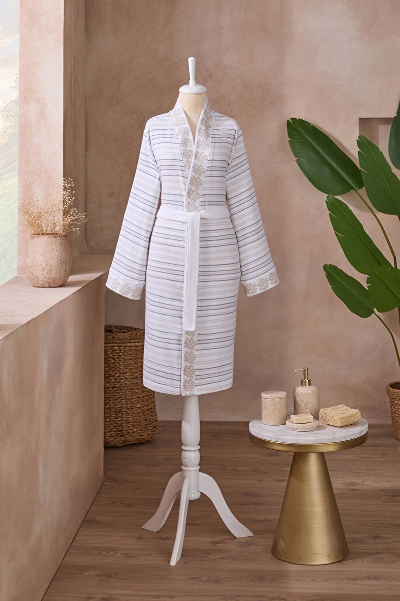 Özdilek Sea Line Peştamal Kimono Bornoz