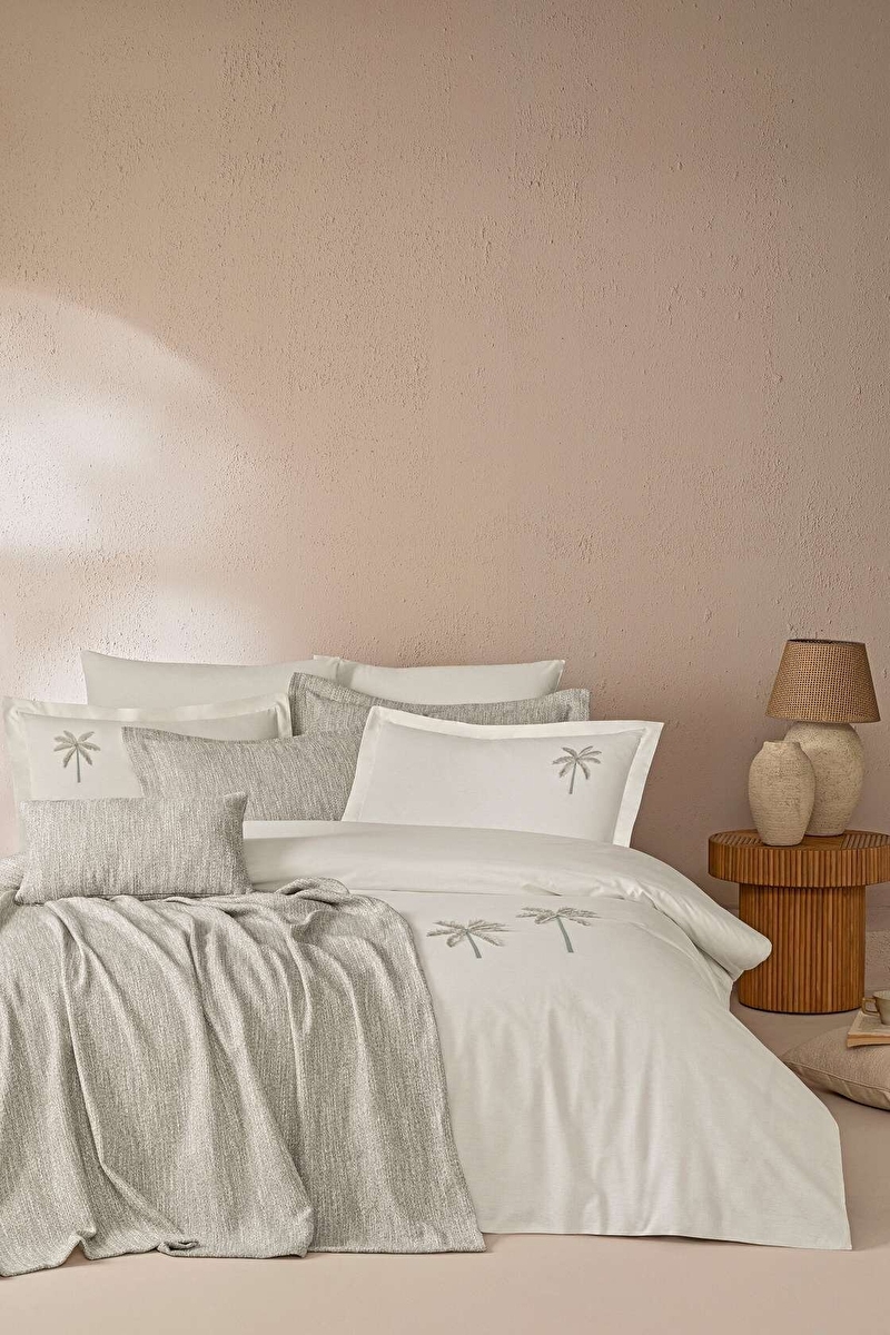 Özdilek Tropical Dream Çift Kişilik Yatak Örtülü Nevresim Takımı