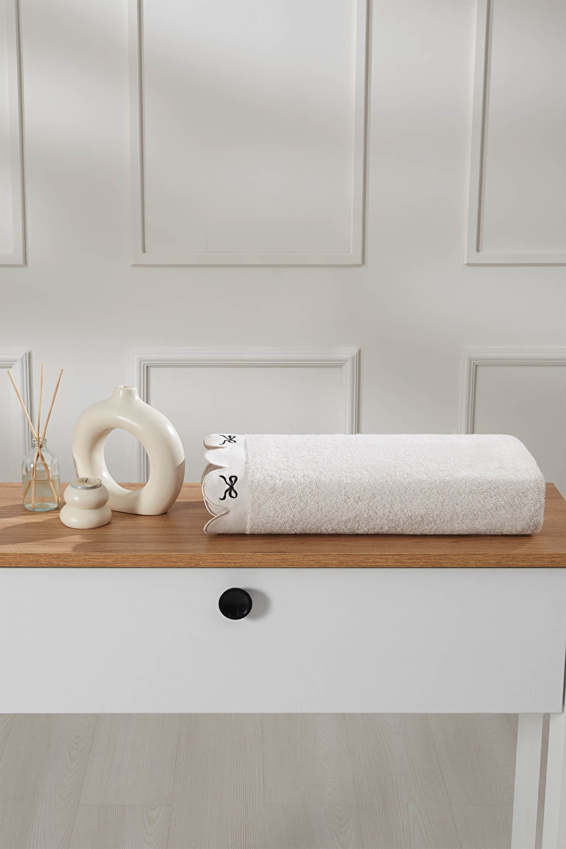 Özdilek Ribon Nakışlı Banyo Havlusu 90x150 cm