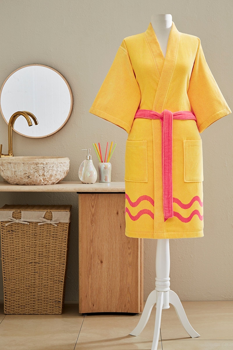 Özdilek Neon Wave Kimono Bornoz