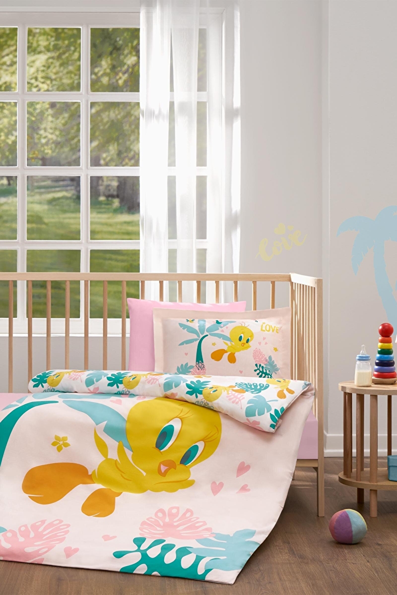 Özdilek Tweety Tropic Bebek Nevresim Takımı
