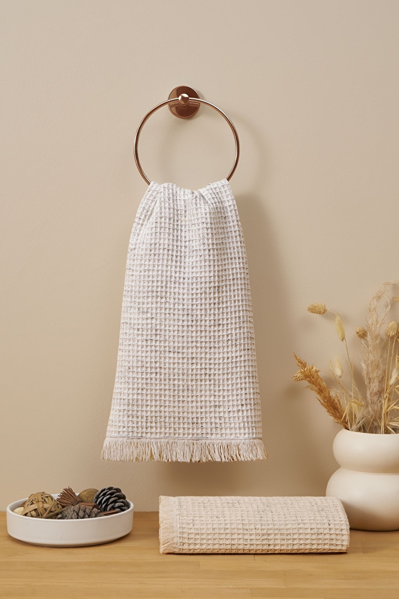 Floretta Plain Waffle 2'li Kurulama Peçetesi 50x70 cm