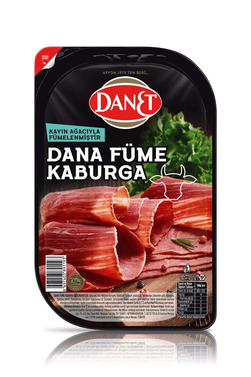 Danet Füme Kaburga 70 G