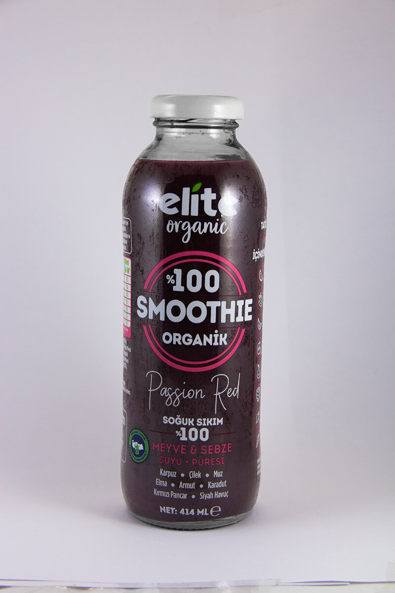 Elite Organik Smoothie Passion Red 414 ml