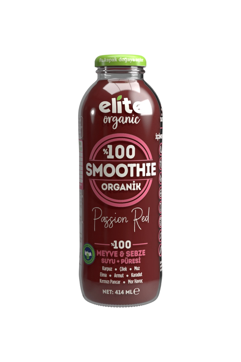 Elite Organik Smoothie Passion Red 414 ml