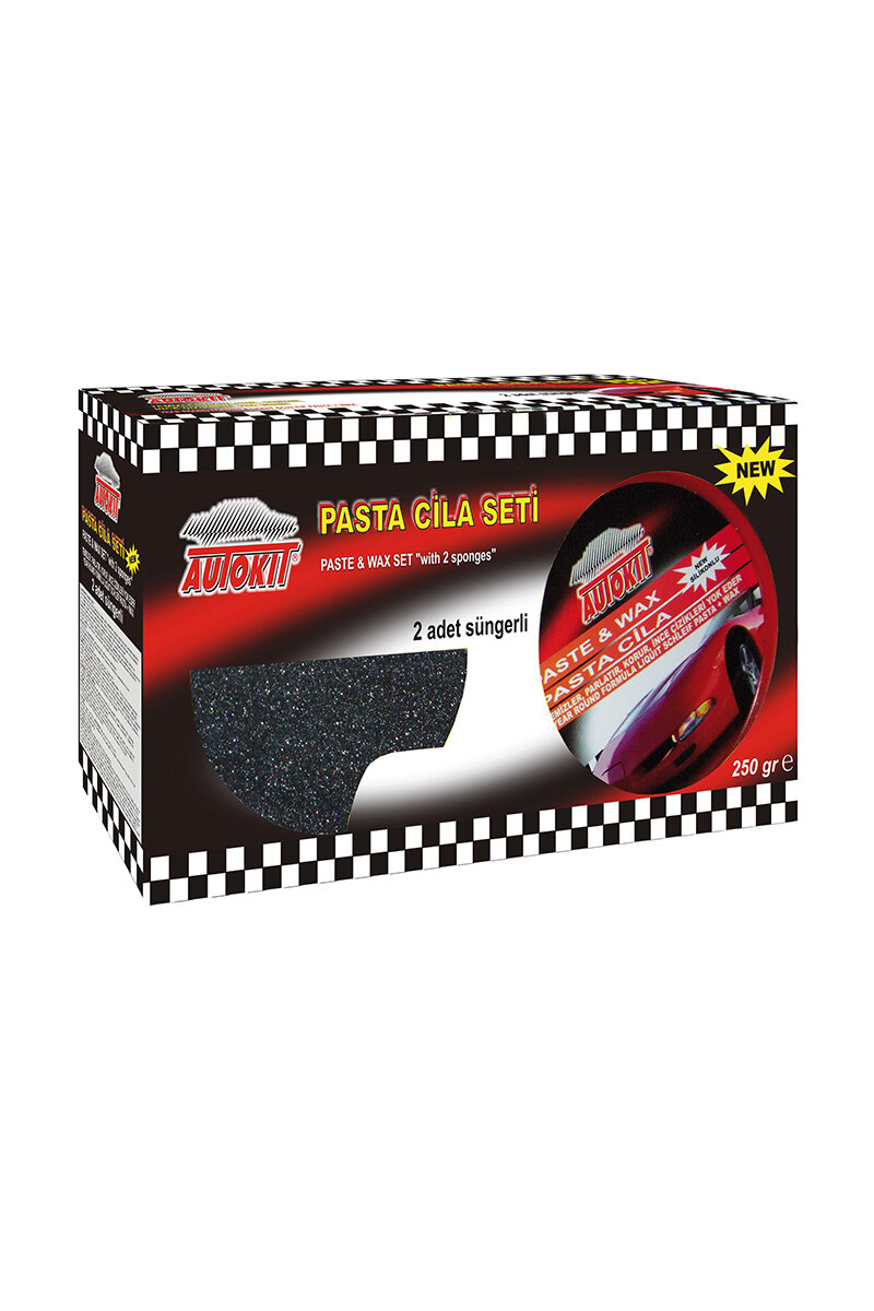 Pasta Cila Seti Çift Süngerli