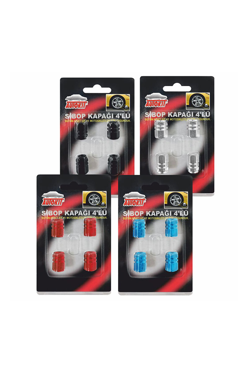 Autokit 4'lü Sibop Kapak Takımı