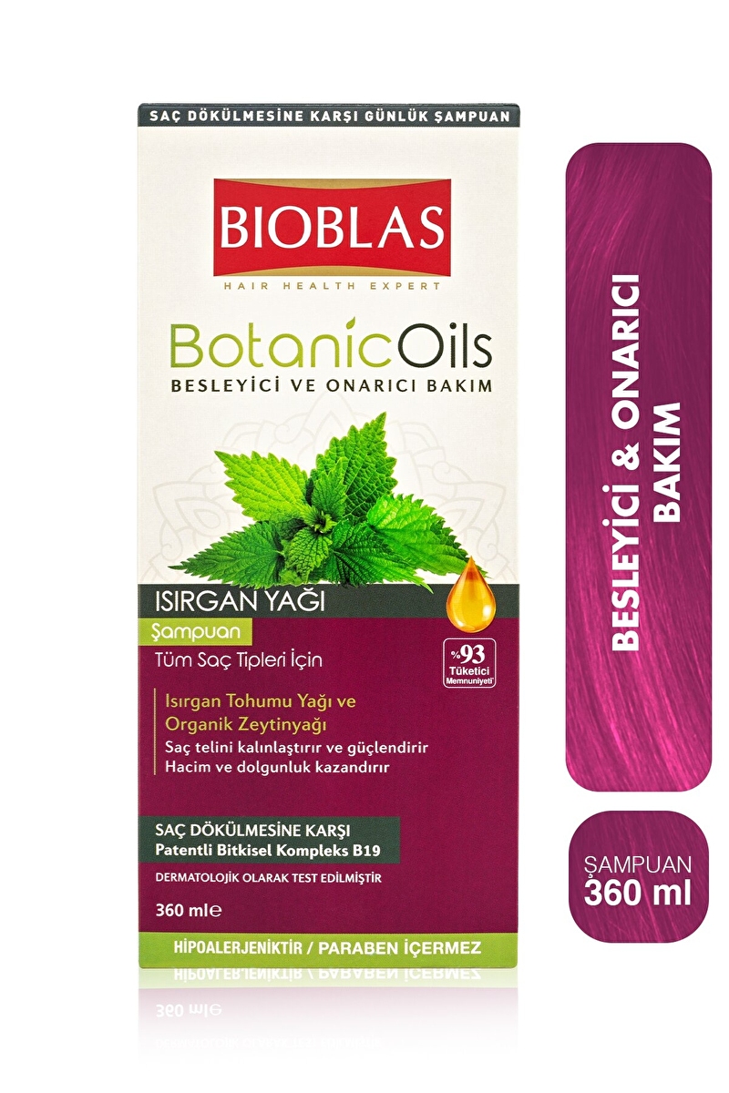 Bioblas Şampuan Botanic Oils 360 ml Isırgan Yağı