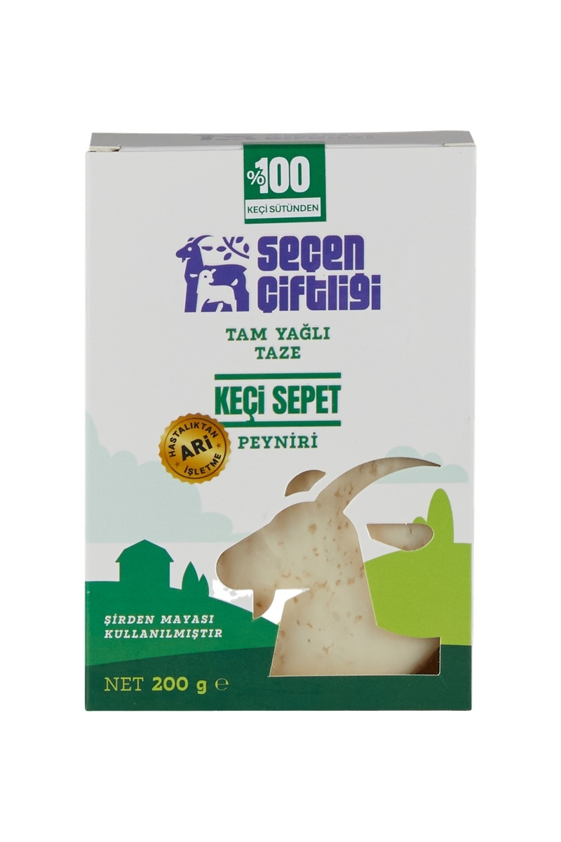 Seçen Çiftliği Keçi Sepet Peyniri 200 G