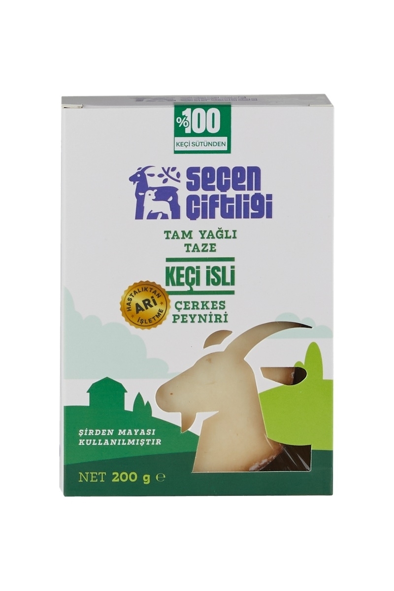 Seçen Çiftliği Keçi İsli Çerkes Peyniri 200 G