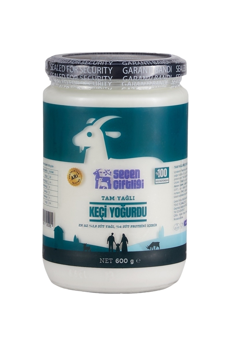 Seçen Çiftliği Keçi Yoğurt 600 G