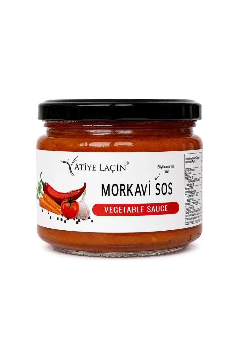 Atiye Laçin Morkavi Sos 300 g