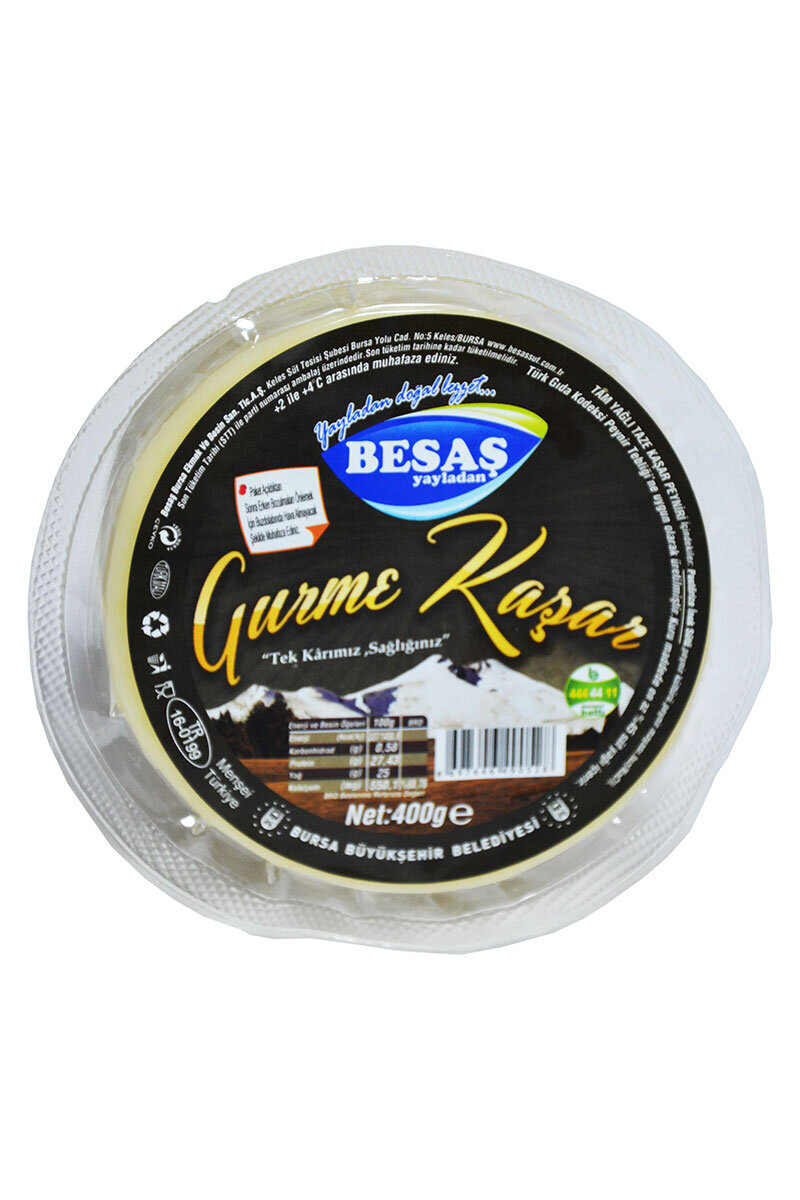 Besaş Gurme Kaşar 400 G