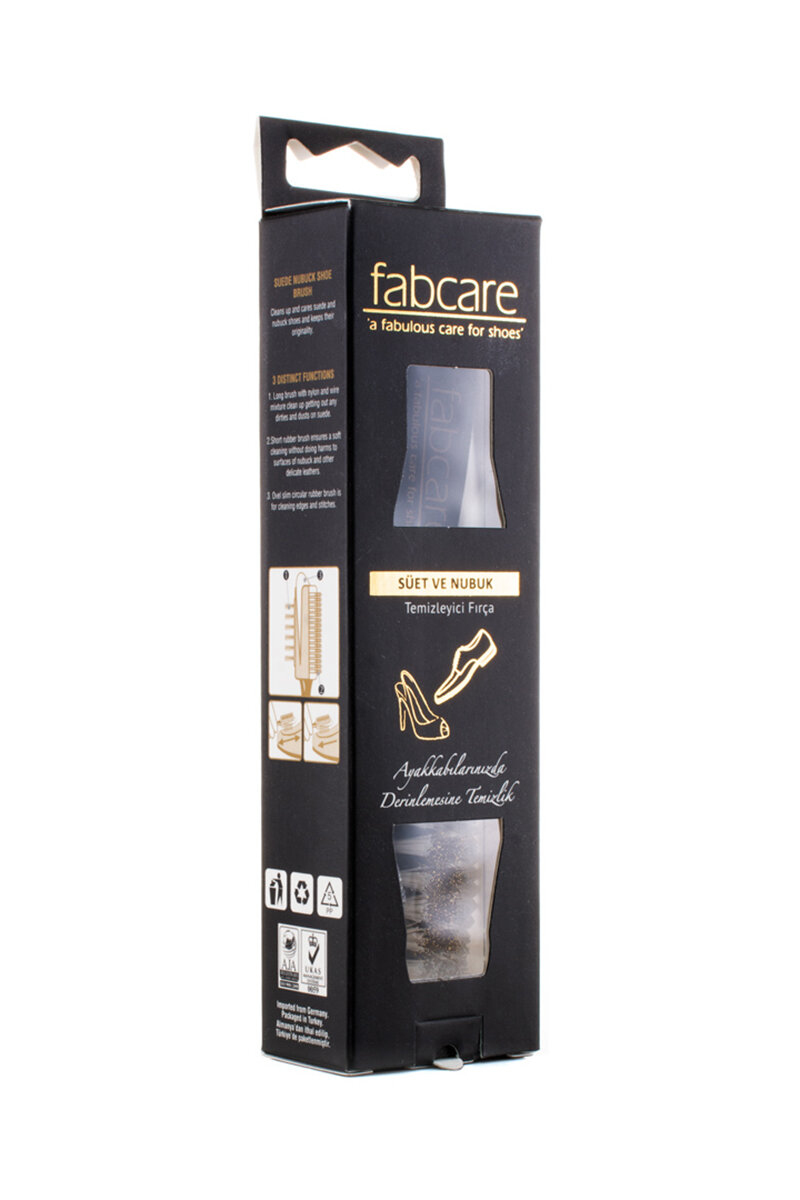 Fabcare Suet Nubuk Fırçası (Kauçuk)