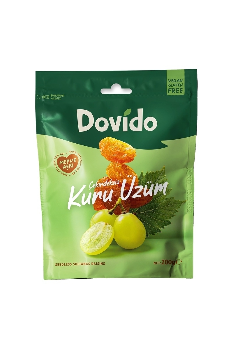 Dovido Çekirdeksiz Üzüm 200 g