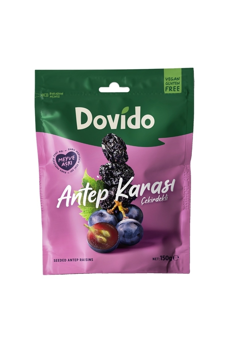 Dovido Antep Karası Çekirdekli 150 g