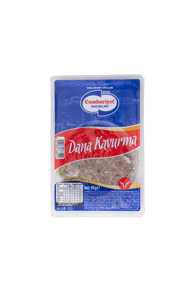 Cumhuriyet Kavurma 90 G