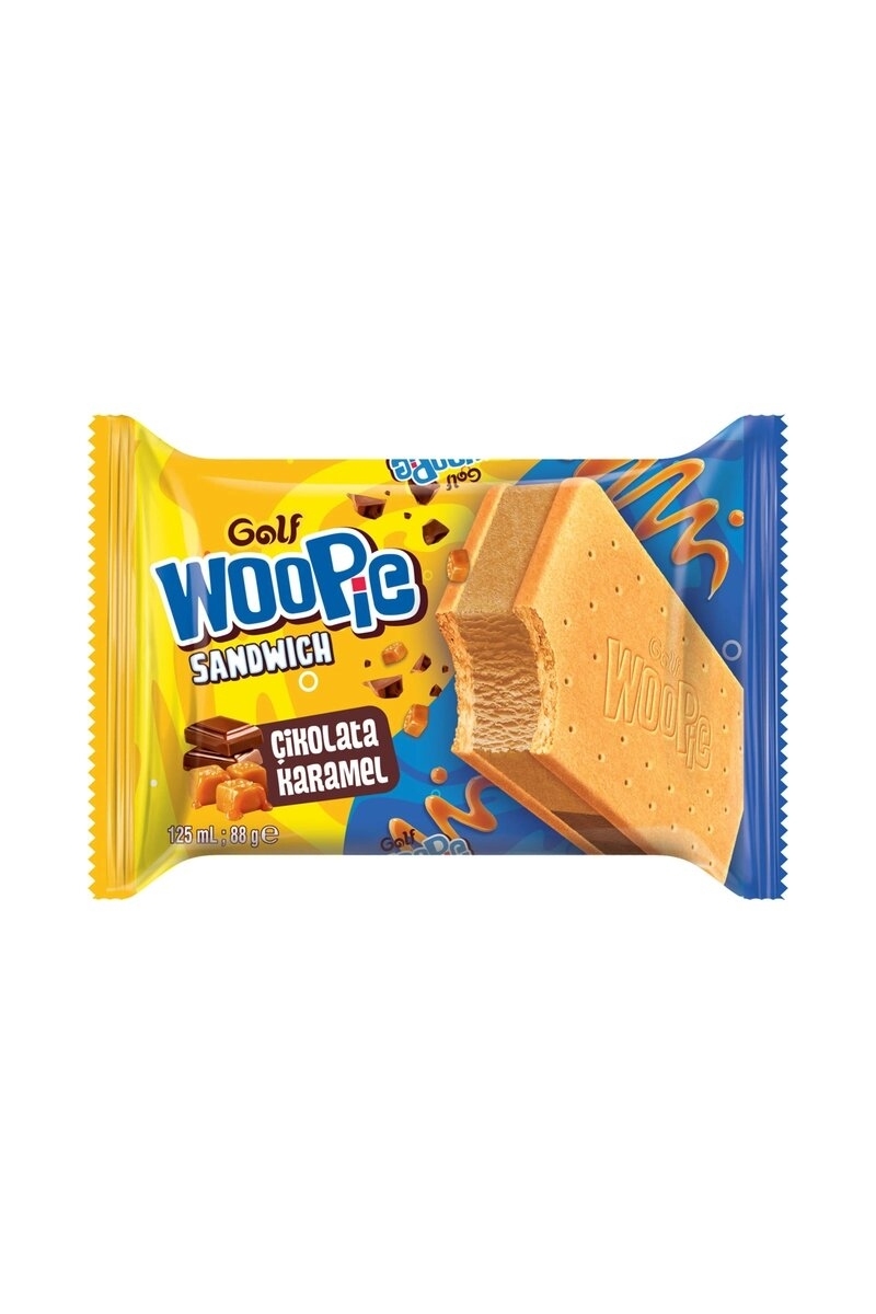 Golf Woopie Sandwich Karamel - Çikolata 125 Ml