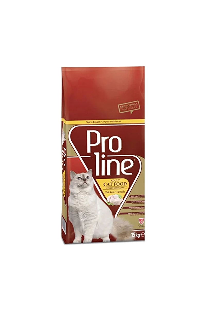 Proline Multicolor Tavuklu Yetişkin Kedi Maması 15kg