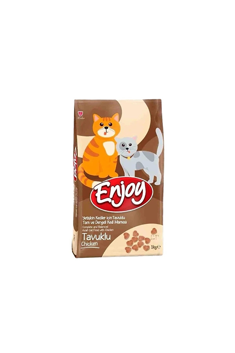 Enjoy Tavuklu Yetişkin Kedi Maması 1kg