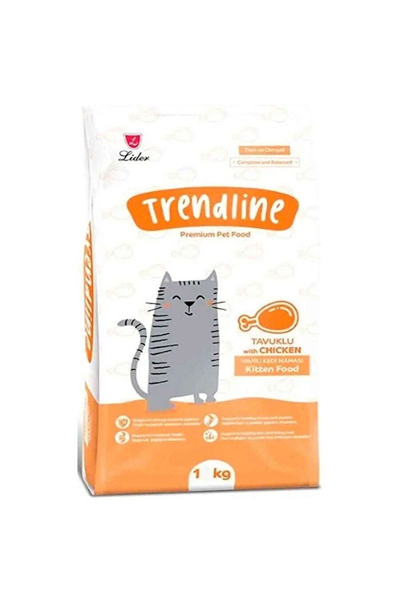Trendline Tavuklu Yavru Kedi Maması 1kg