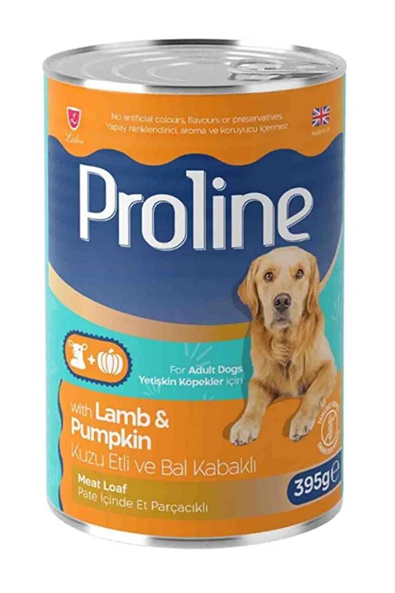 Proline Kuzu Etli ve Bal Kabaklı Yetişkin Köpek Konservesi 395gr