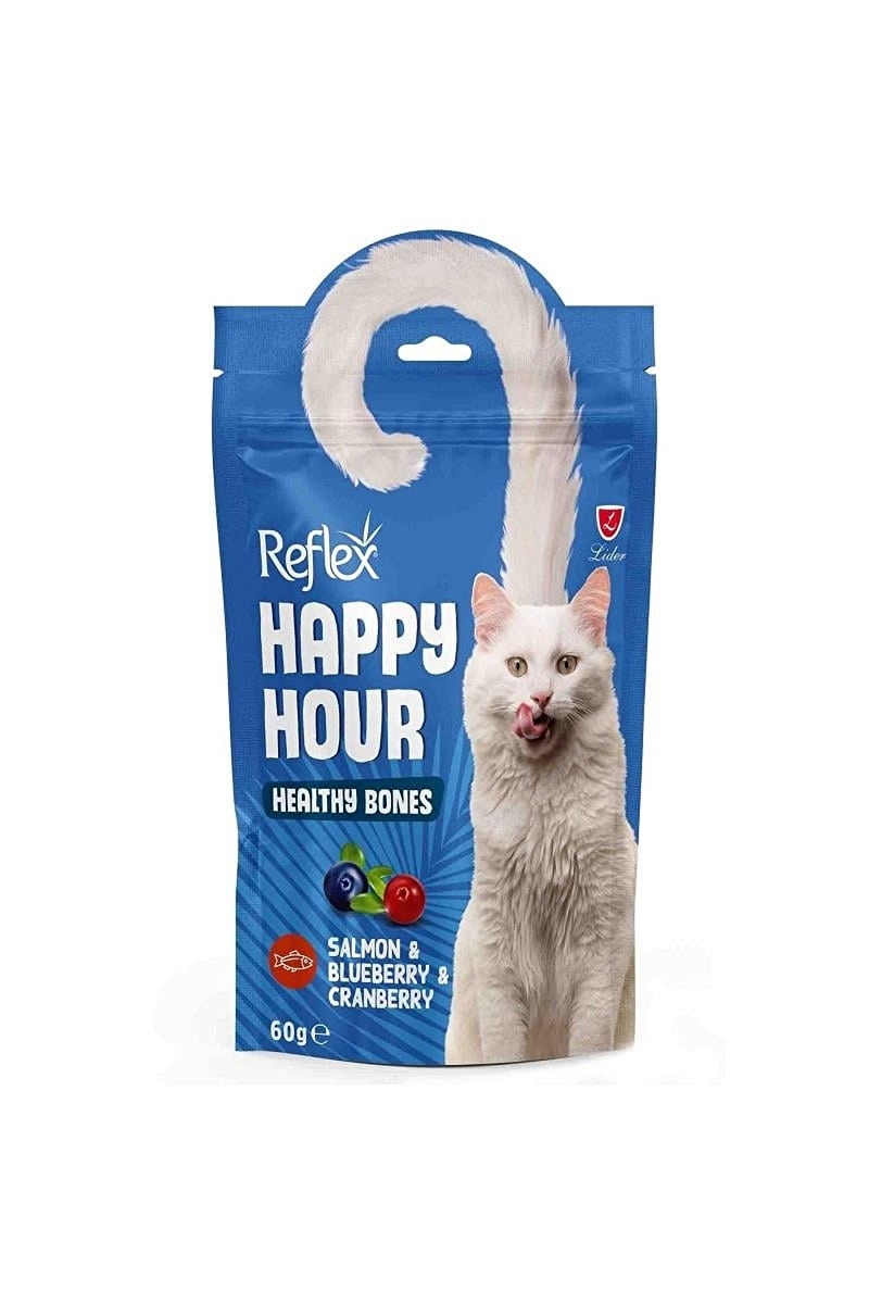 Reflex Happy Hour Kemik Destekleyici Kedi Ödülü 60 Gr