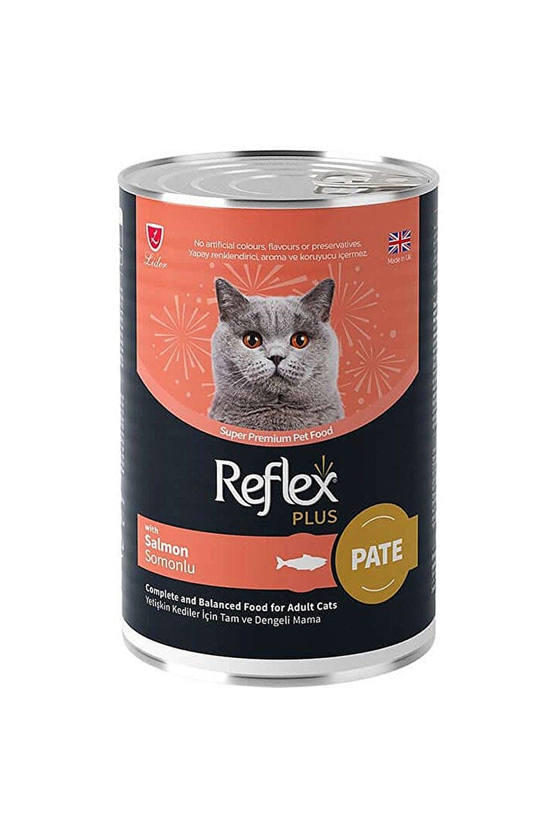 Reflex Plus Pate Somonlu Kedi Konservesi 400 g