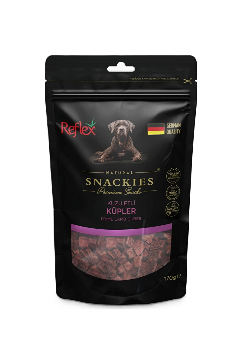 Reflex Snackies Kuzu Etli Küpler 170 g