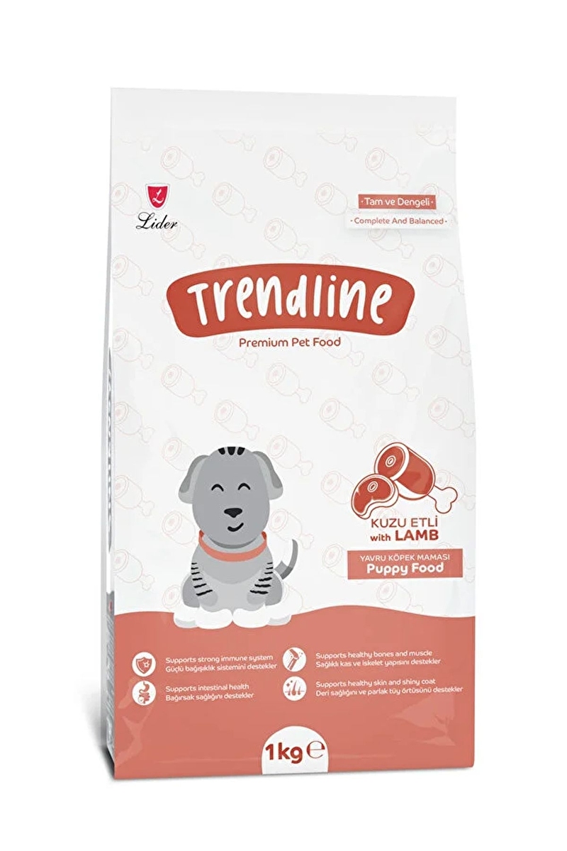 Trendline Kuzu Etli Yavru Köpek Maması 1kg