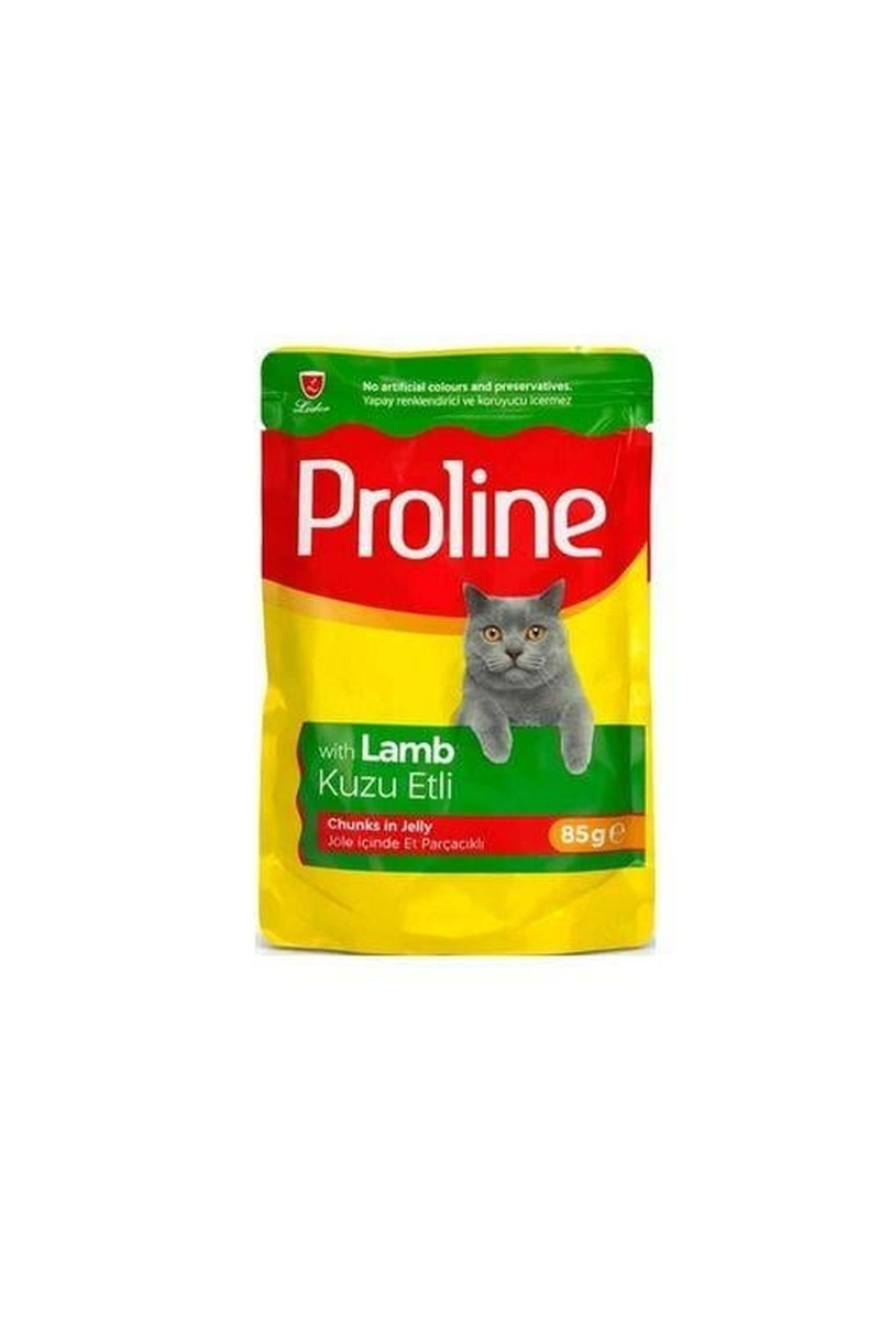 Proline Pounc Jöleli Kuzu Etli Yetişkin Kedi Yaş Maması 85 g