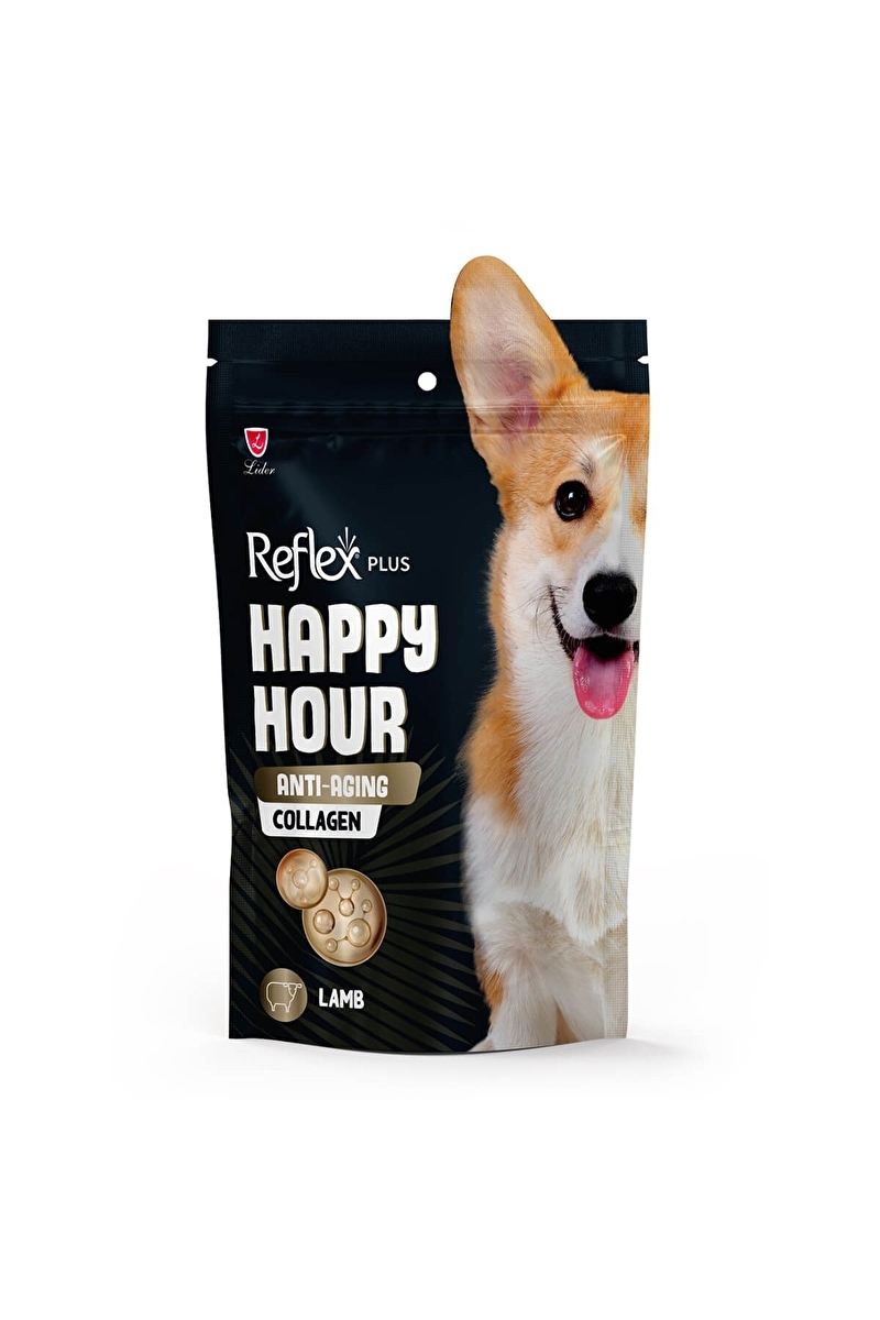 Reflex Plus Happy Hour Anti-Aging Collagen Kuzu Etli Yetişkin Köpek Ödül Maması