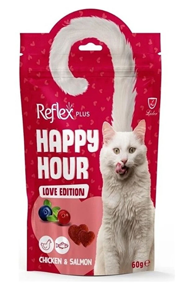 Reflex Plus Happy Hour Love Edition Kedi Ödül Maması 60 gr