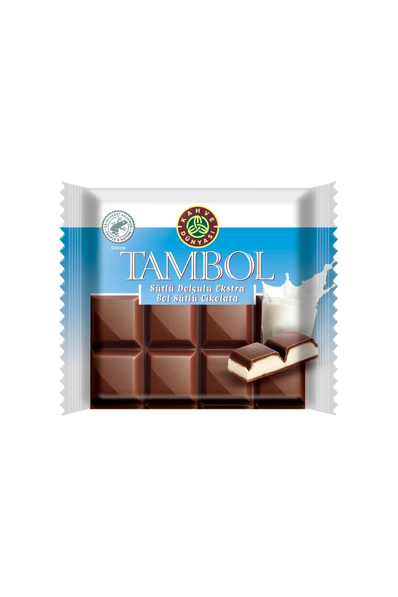 Kahve Dünyası Tambol Süt Dolgulu Ekstra Bol Sütlü 100 g