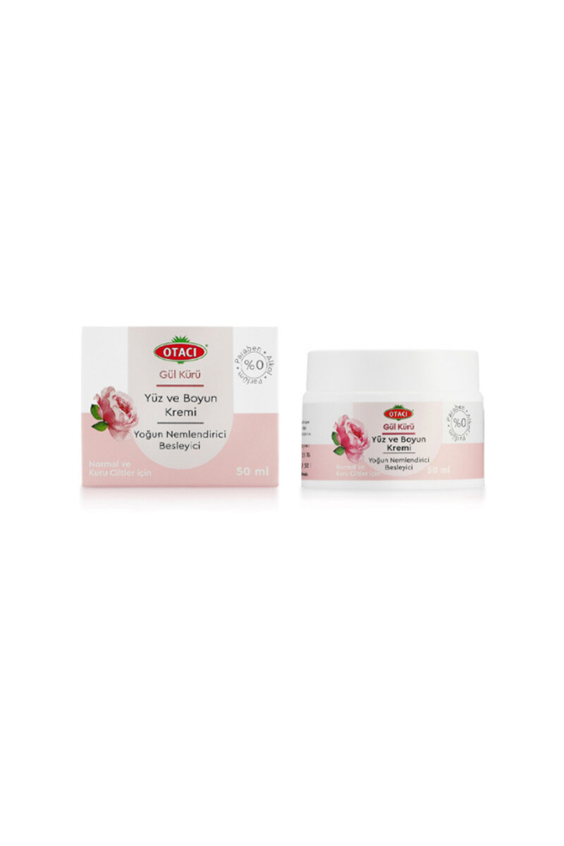 Otacı Gül Kürü Yüz Boyun Kremi 50 ml