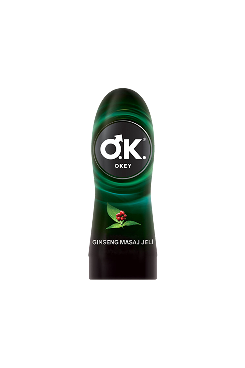 Okey Masaj Jeli & Kayganlaştırıcı Ginseng 200 ml