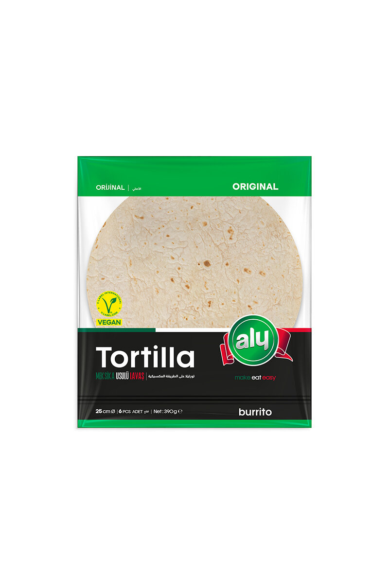 Aly Tortilla Lavaş 25 Cm 6 Lı