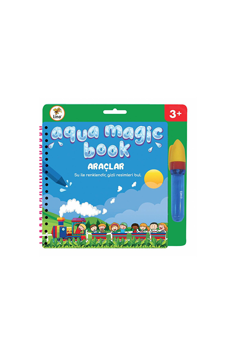 Lino Aqua Magic Book Araçlar (Sihirli Boyama Kitabı)
