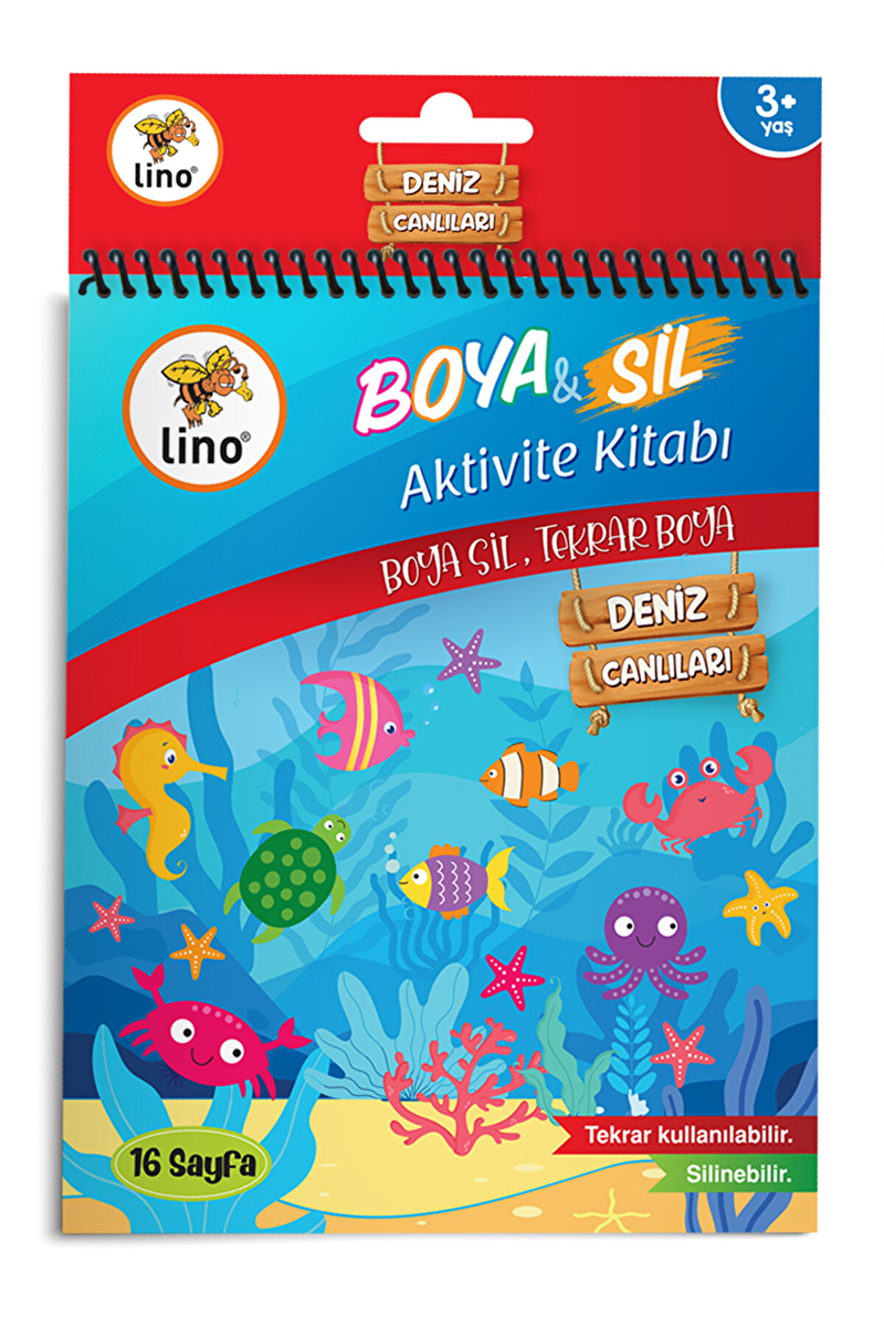 Lino Silinebilir Boyama Denizaltı