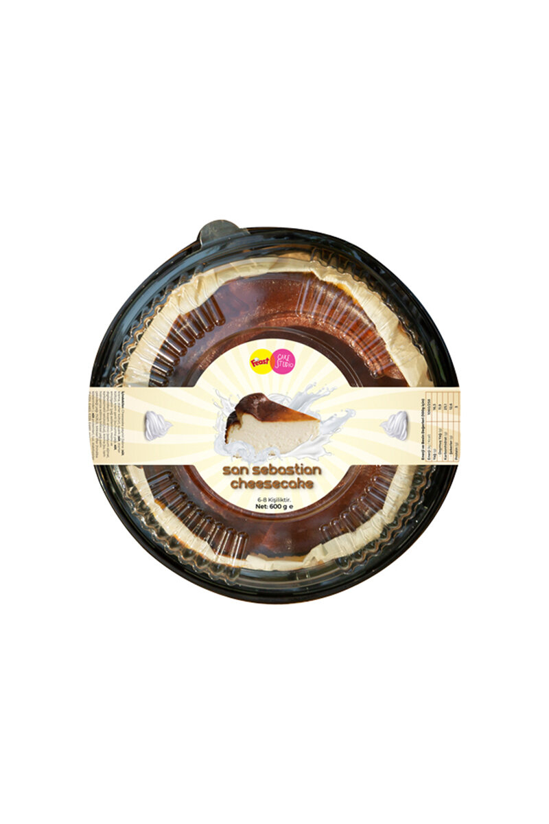 Feast San Sebastian Cheesecake 600 G