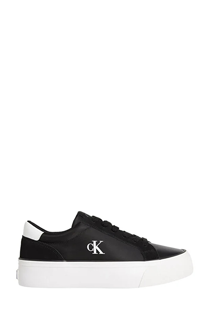 Calvin Klein Jeans Kadın Vulc Flatform Mg Nylon Mix Ayakkabı YW0YW018960GM