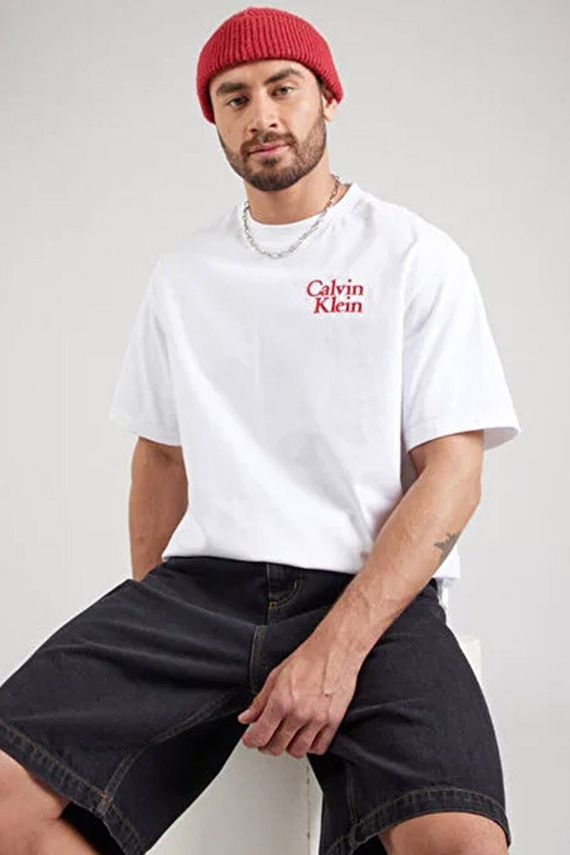 Calvin Klein Jeans Erkek Tişört LV04RC808G
