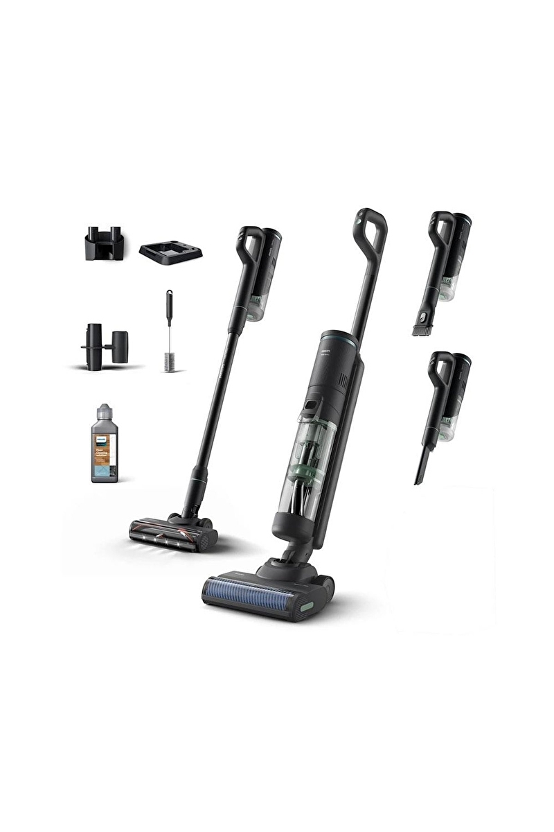 Philips 7000 Serisi AquaTrio XW7263/11 Islak Kuru Şarjlı Dikey Süpürge