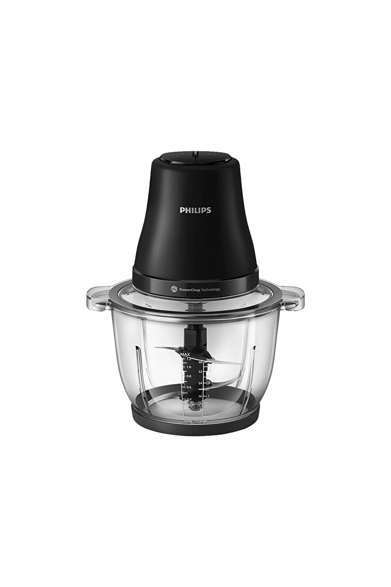 Philips 3000 Serisi Doğrayıcı Siyah HR1502/00