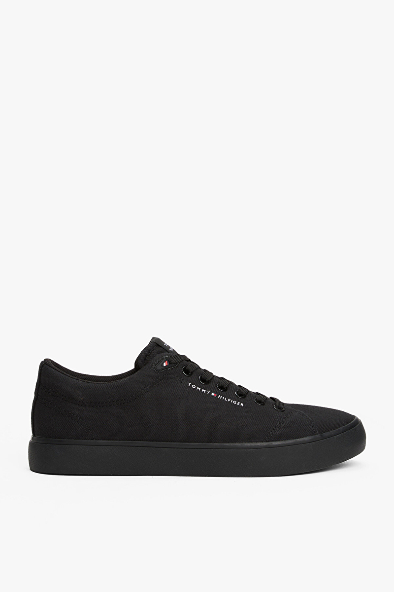 Tommy Hilfiger Erkek Th Hi Vulc Low Core Canvas Ayakkabı FM0FM05396BDS