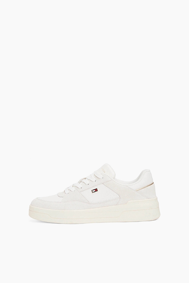 Tommy Hilfiger Kadın Essential Basket Ayakkabı FW0FW08456YBL