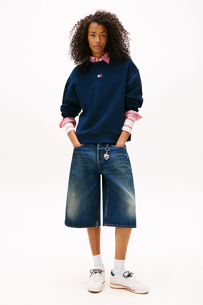 Tommy Jeans Kadın Sweatshirt DW0DW17325