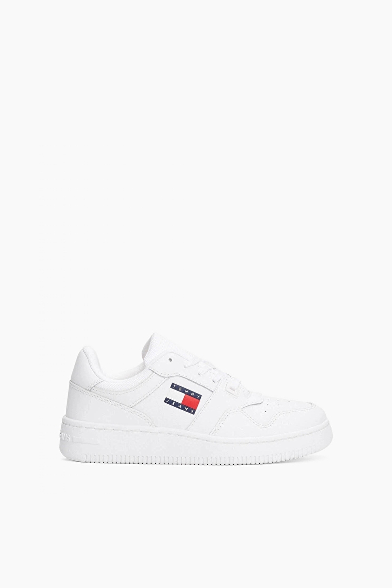 Tommy Jeans Kadın Retro Basket Sneaker Ess Ayakkabı EN0EN02505YBS