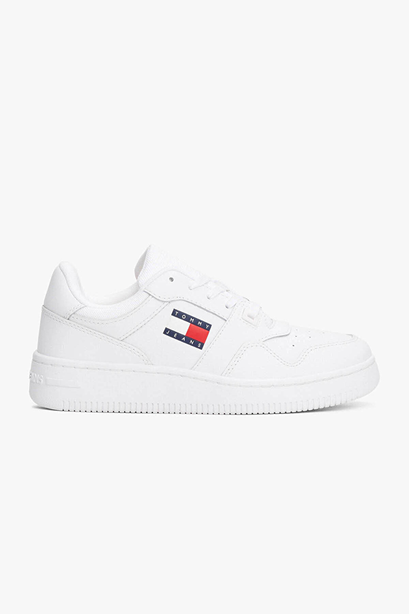 Tommy Jeans Kadın Retro Basket Sneaker Ess Ayakkabı EN0EN02505YBS