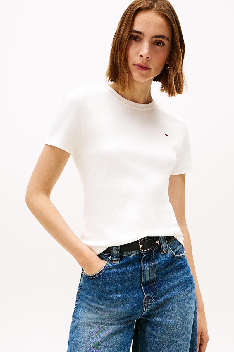 Tommy Hilfiger Kadın Tişört WW0WW40587
